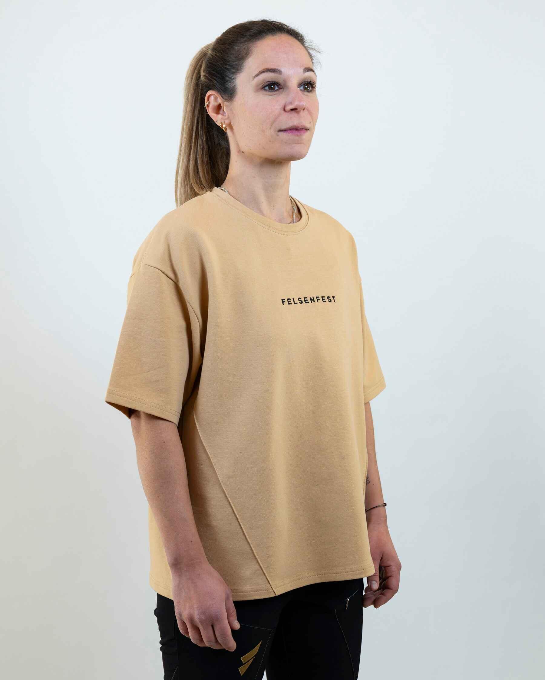 Oversized Boulder-Shirt Volumes Beige 4/7