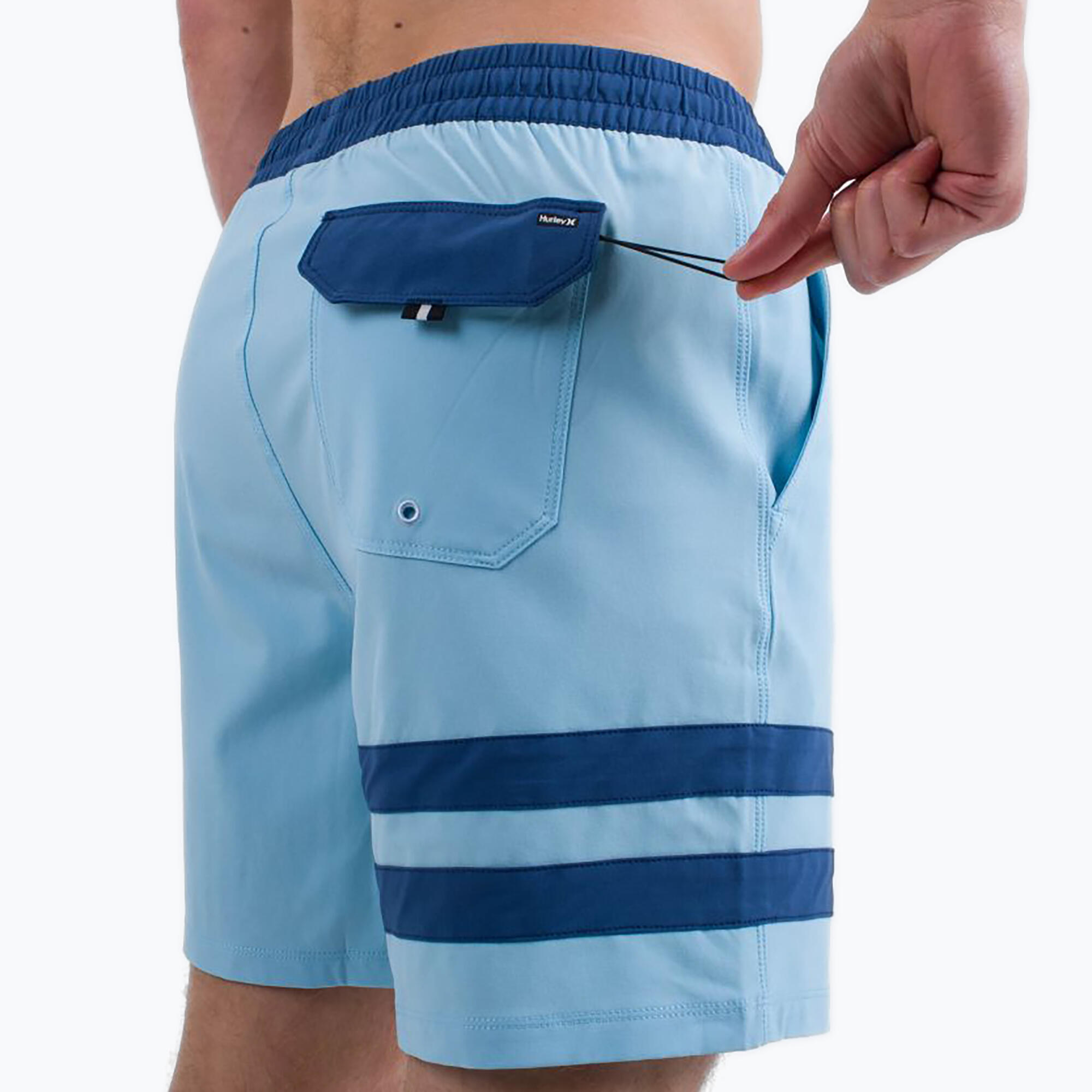 Short de bain Hurley Phantom Eco Block Party Volley 17" pour homme 5/5