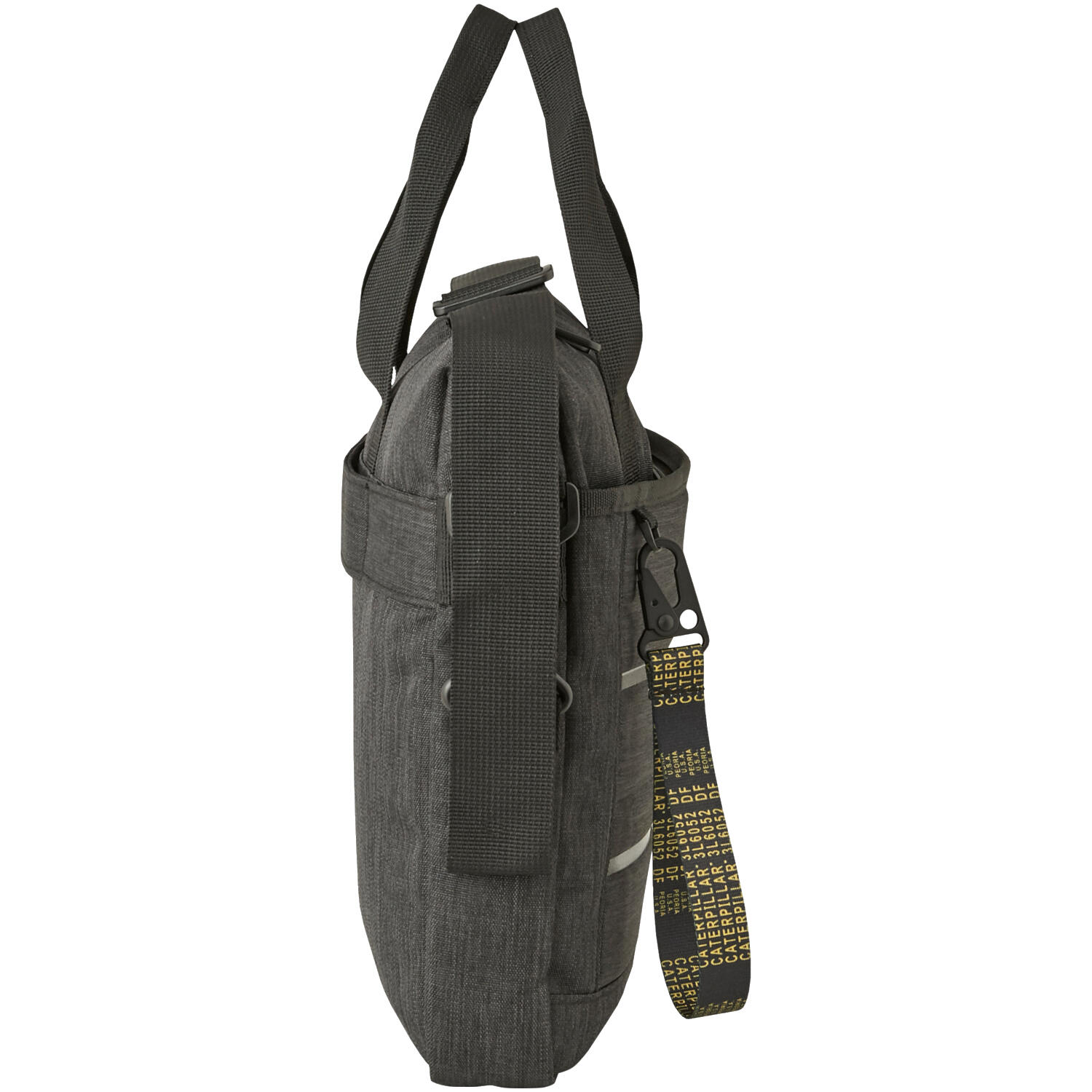 CAT Borsa B. Holt Slim Briefcase Bizz Tools line 84349 Two-Tone Black 3/4