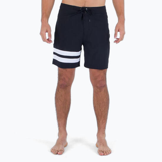Pantaloncini da bagno da uomo Hurley Block Party da 18 pollici