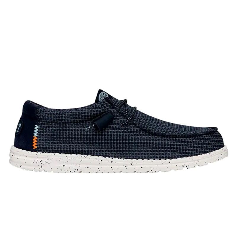 Zapatillas Lona Hombre Hey Dude Wally Sport Azul 6/6