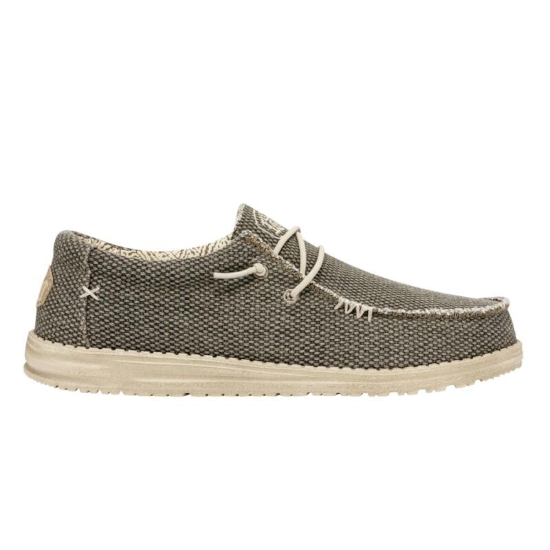 Sneaker Uomo   Wally braided verde 40003-3VE 5/5