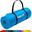 Covoras de gimnastica, MOVIT®, 190 x 60 x1,5cm, albastru deschis