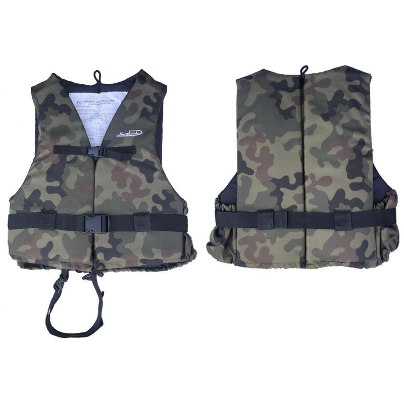 KAPOK KAMIZELKA ASEKURACYJNA NA SPŁYW KAJAKOWY UNISEX OLIMP STANDARD MORO