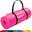 Covoras de gimnastica, MOVIT®, 183 x 60 x1,0 cm, roz