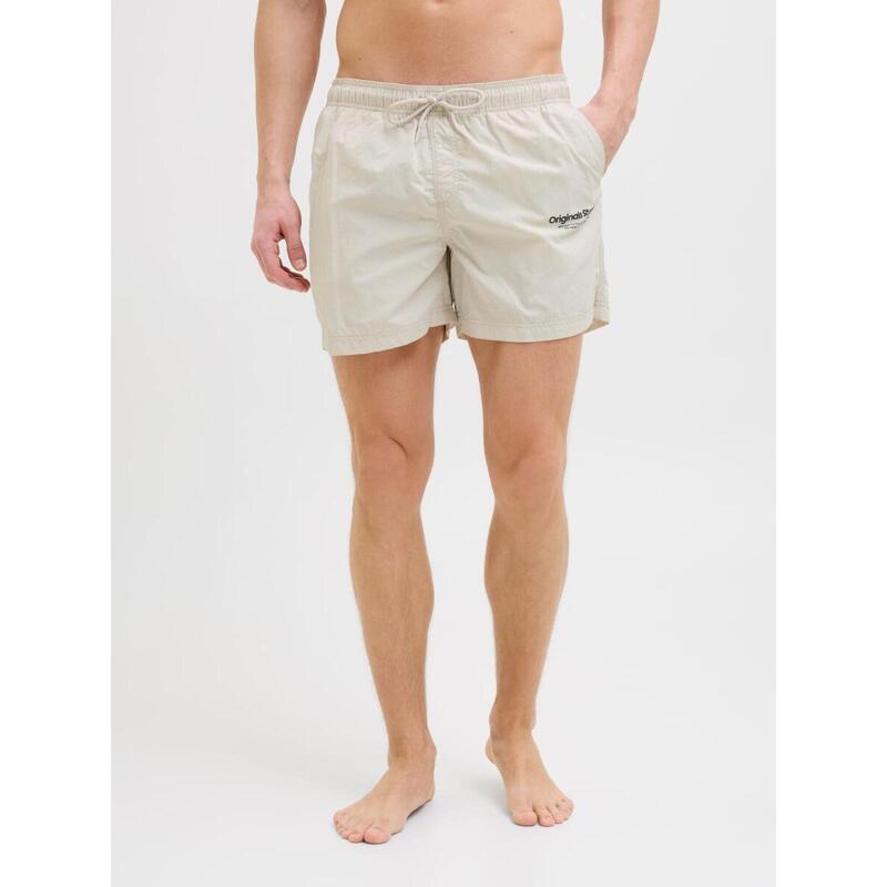 Short de bain homme JPSTNAXOS Vesterbro Moonbeam