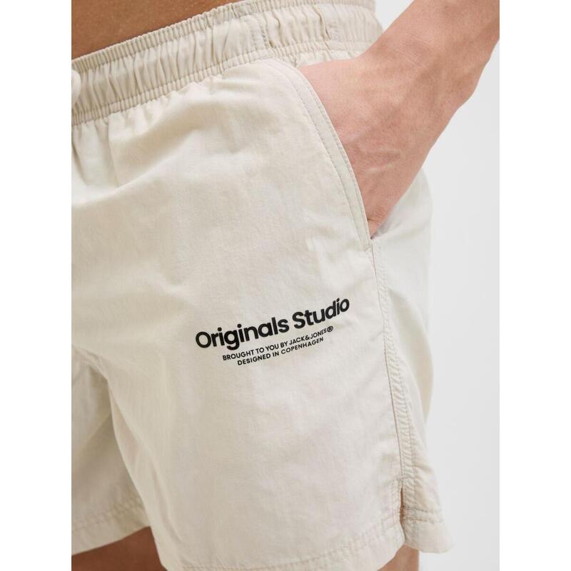 Short de bain homme JPSTNAXOS Vesterbro Moonbeam