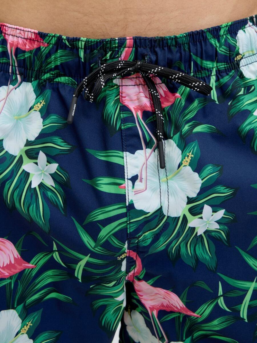 Zwembroek heren JPSTMAUI Novelty AOP Marine Blazer 6/7