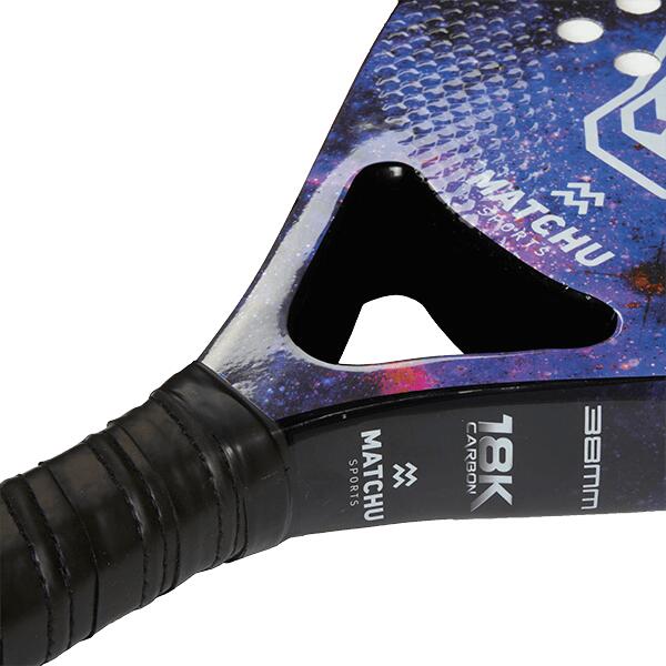 Raquette de padel Panther y compris housse - Forme diamant pour joueurs avancés