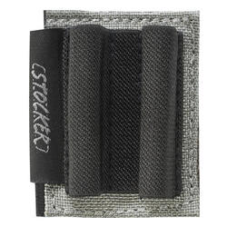 SUPPORT DE DEUX RONDES QUAKE GRIS