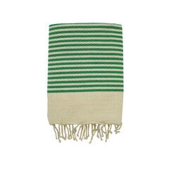 Fouta traditionnelle Yadara 200x200 190g/m² Vert