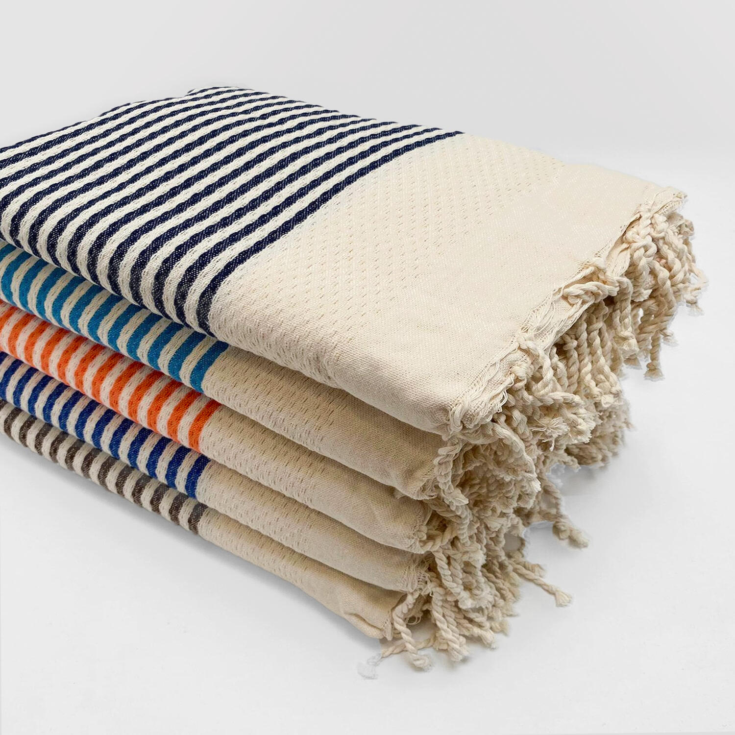 Fouta tradicional de algodón 100x200 cm Panal 3/3