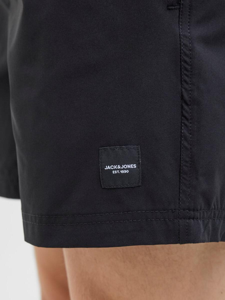 Badehose Herren JPSTMAUI Solid AKM Zwart 6/7