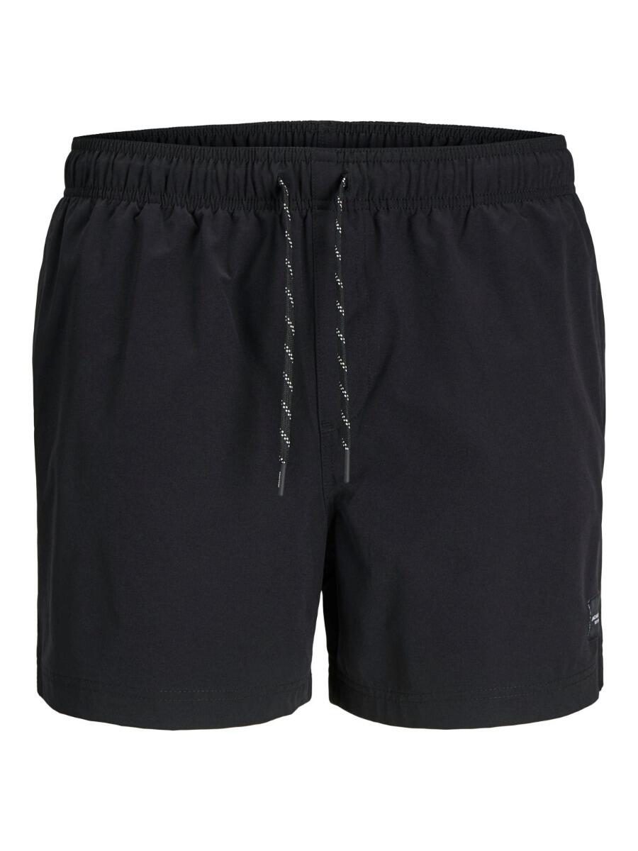 Badehose Herren JPSTMAUI Solid AKM Zwart 7/7