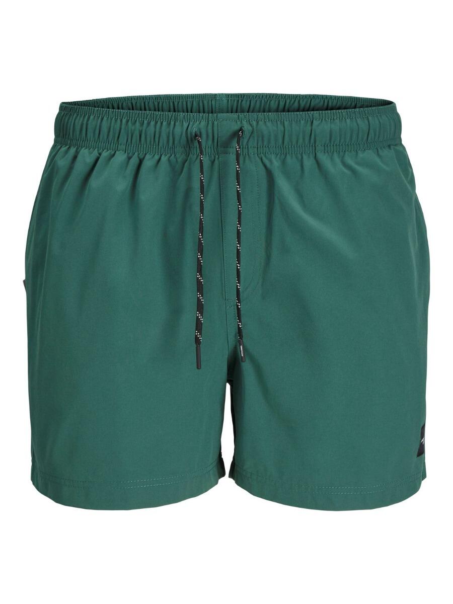 Short de bain homme JPSTMAUI Solid AKM Mallard Green 7/7