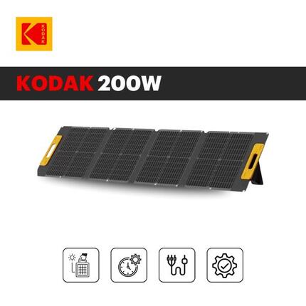 Panneau Solaire Portable KODAK 200W - Rendement 23% - Étanche IP65