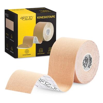 Nastro Kinesiologico Taping 5cmx5m Elastico 140% 4FIZJO