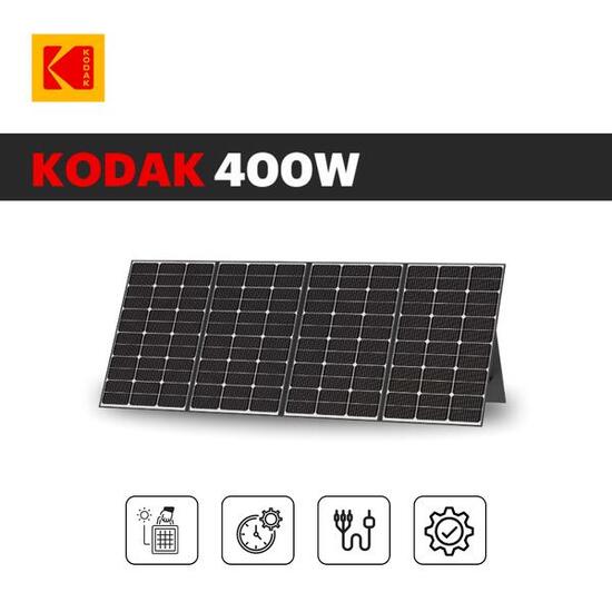 Panneau Solaire Portable KODAK 400W - Rendement 23% - Étanche IP65