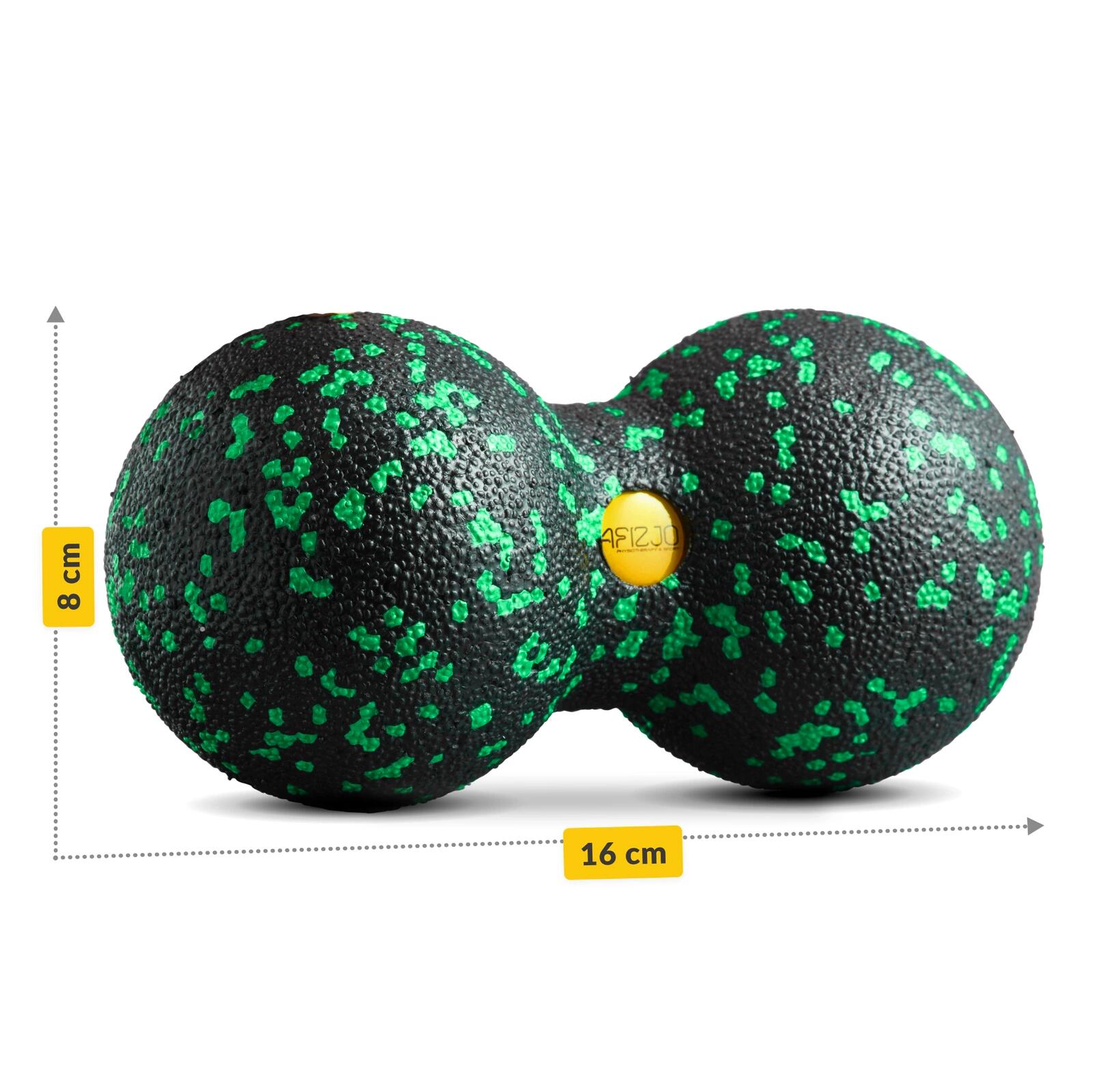 Podwójna piłeczka do masażu EPP 4FIZJO 8 cm 2/7