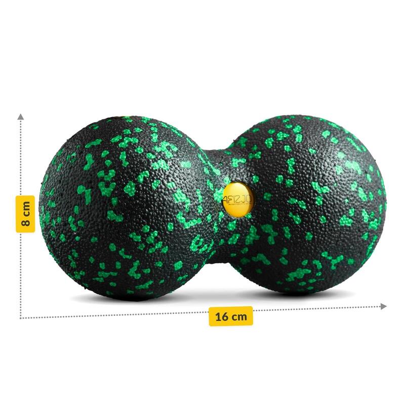 Minge dublă pentru masaj EPP 4FIZJO 8 cm