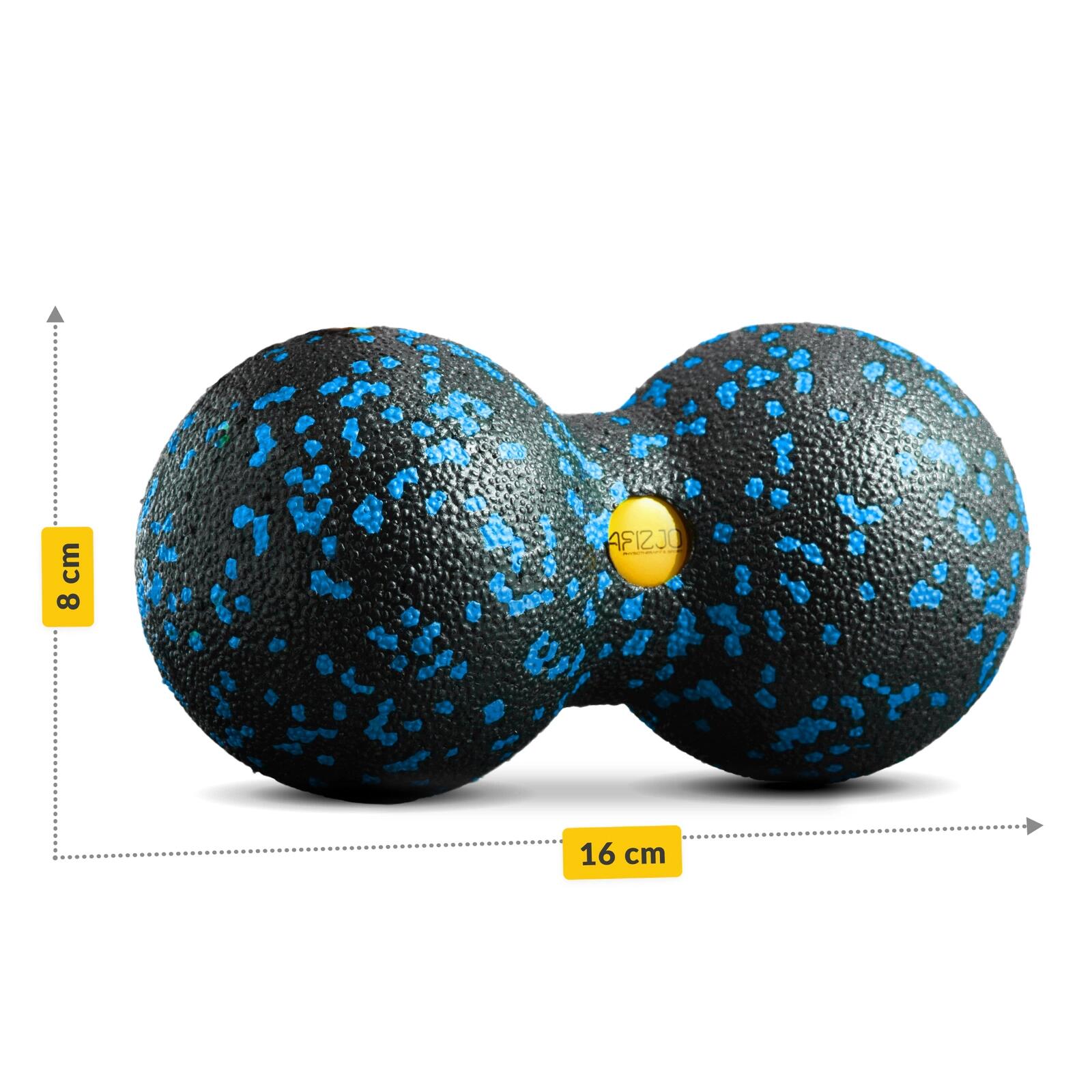 Duoball 8cm EPP Doppel-Faszienball Wirbelsäule Massageball 4FIZJO 2/7