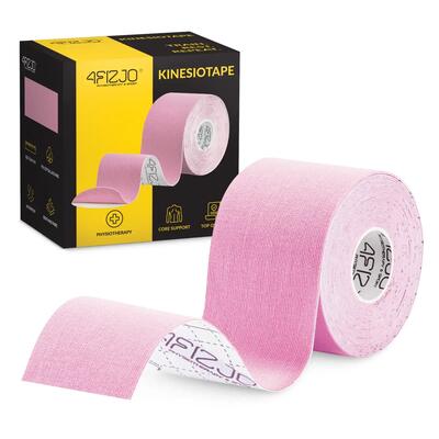 Nastro Kinesiologico Taping 5cmx5m Elastico 140% 4FIZJO
