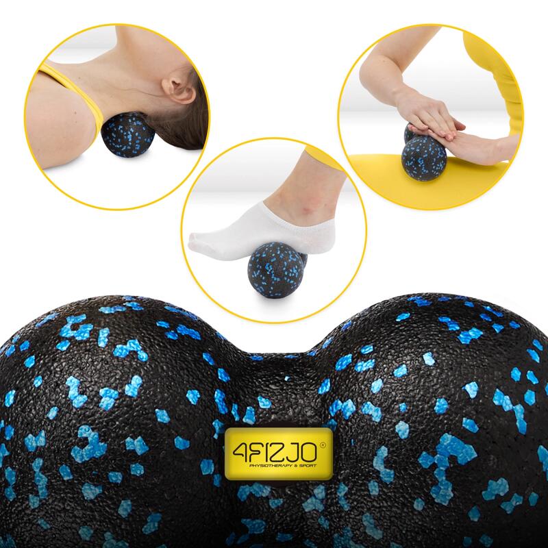 Minge dublă pentru masaj EPP 4FIZJO 12 cm