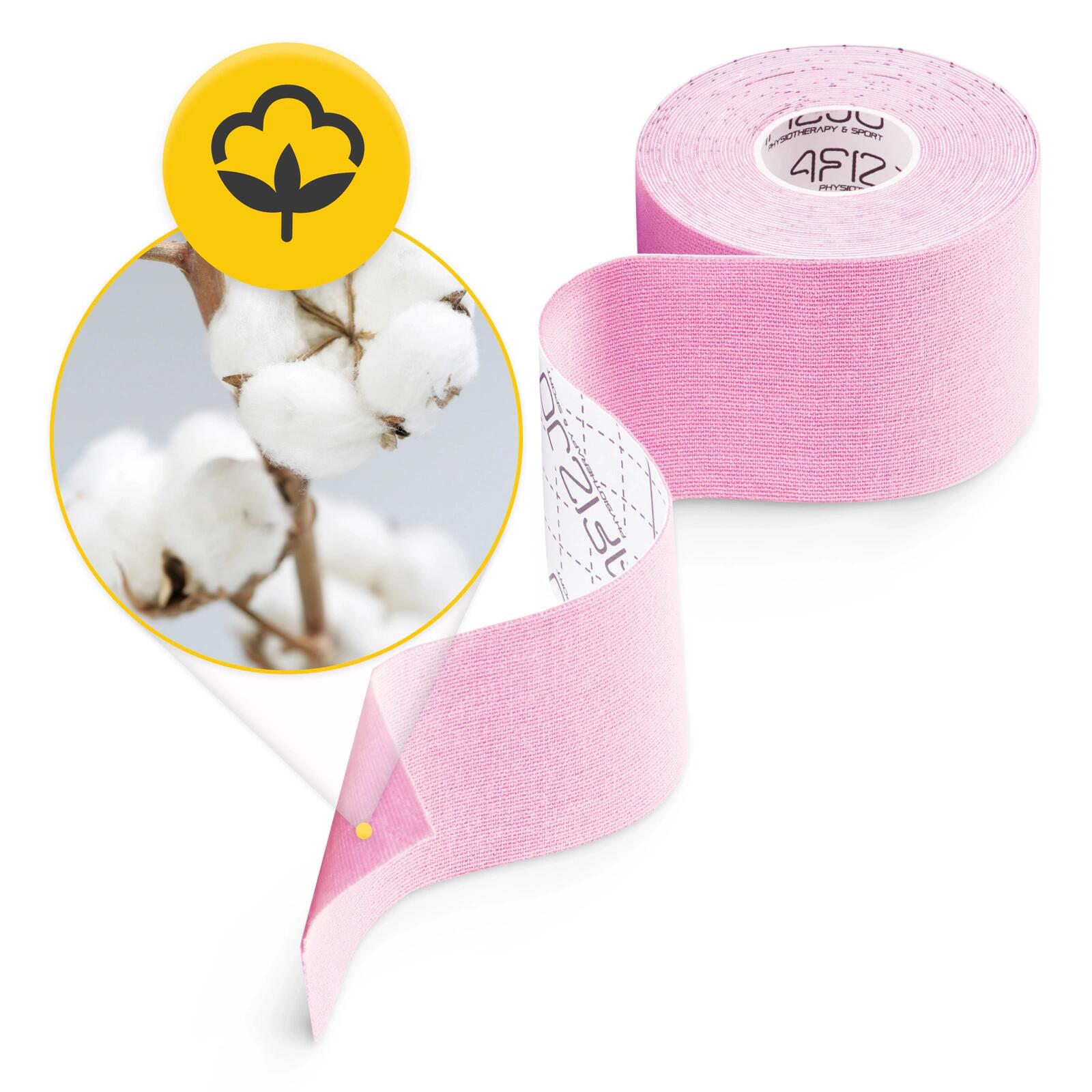 Kinesiologie Tape 5 cm x 5 m Physiotape Wasserfest Sporttape 4FIZJO 5/7