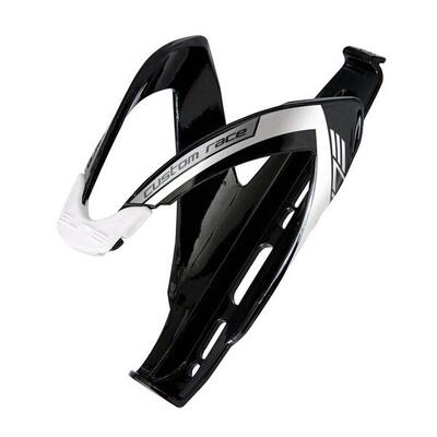 Elite Trinkflaschenhalter Custom Race Elastomer-Gummi, schwarz matt