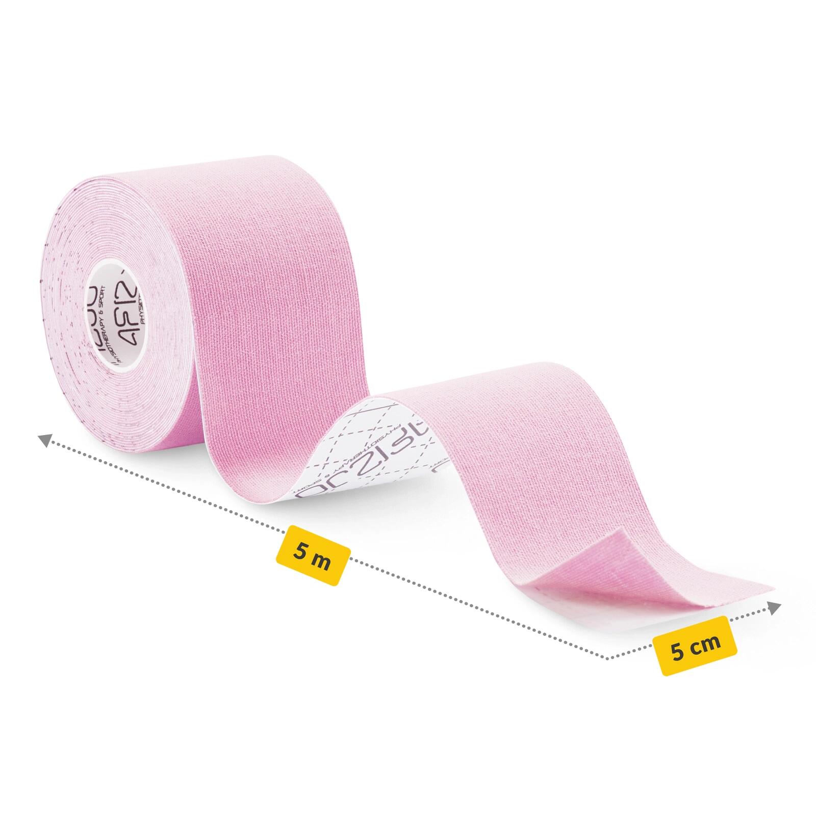 Kinesiologie Tape 5 cm x 5 m Physiotape Wasserfest Sporttape 4FIZJO 7/7