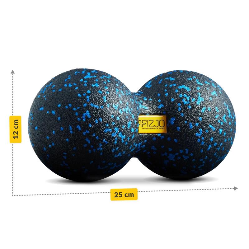 Minge dublă pentru masaj EPP 4FIZJO 12 cm
