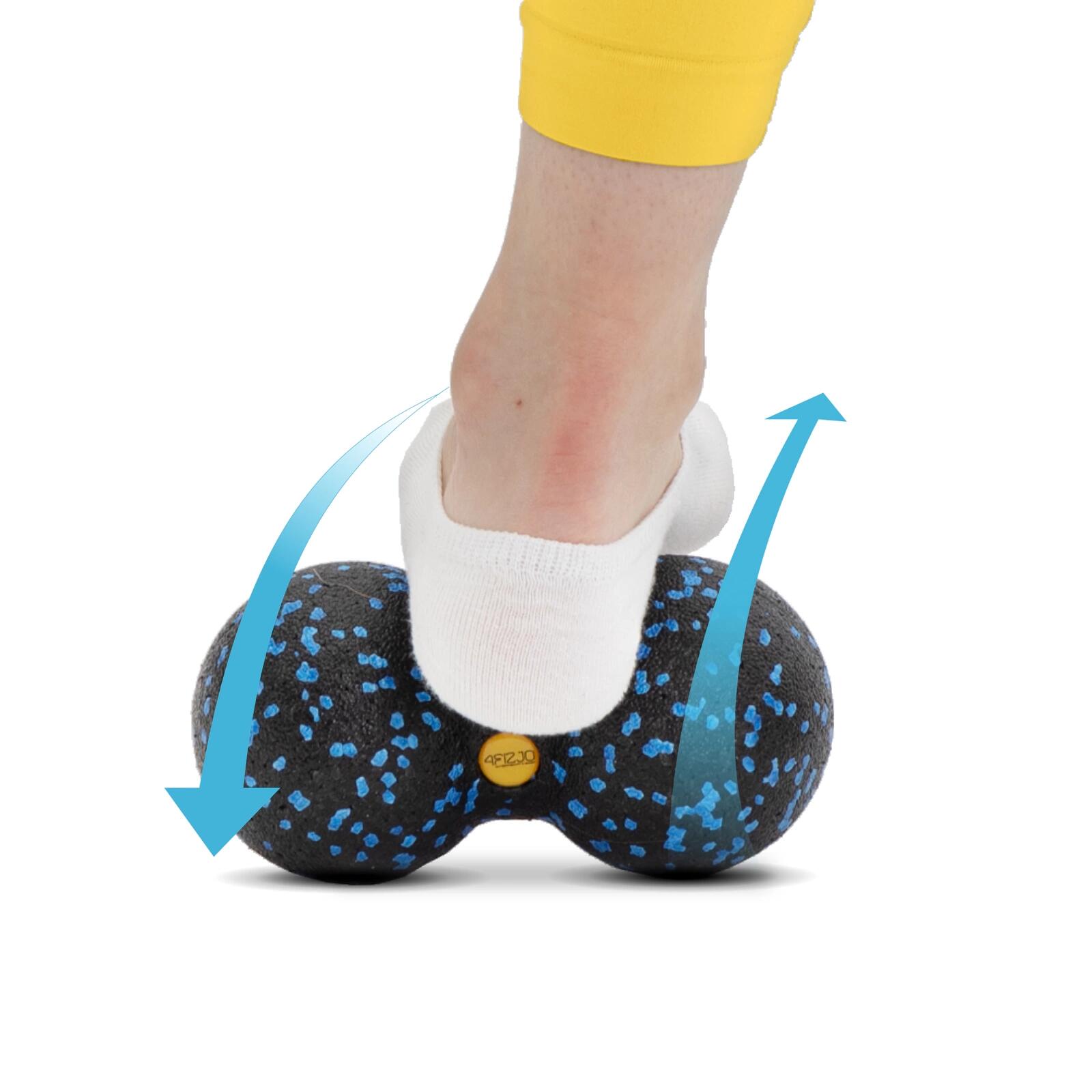 Duoball 8cm EPP Doppel-Faszienball Wirbelsäule Massageball 4FIZJO 6/7
