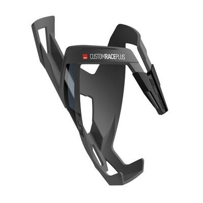 Elite custom race plus bidonhouder zwart soft touch skin