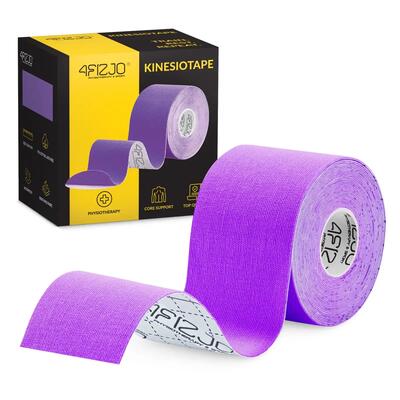 Nastro Kinesiologico Taping 5cmx5m Elastico 140% 4FIZJO