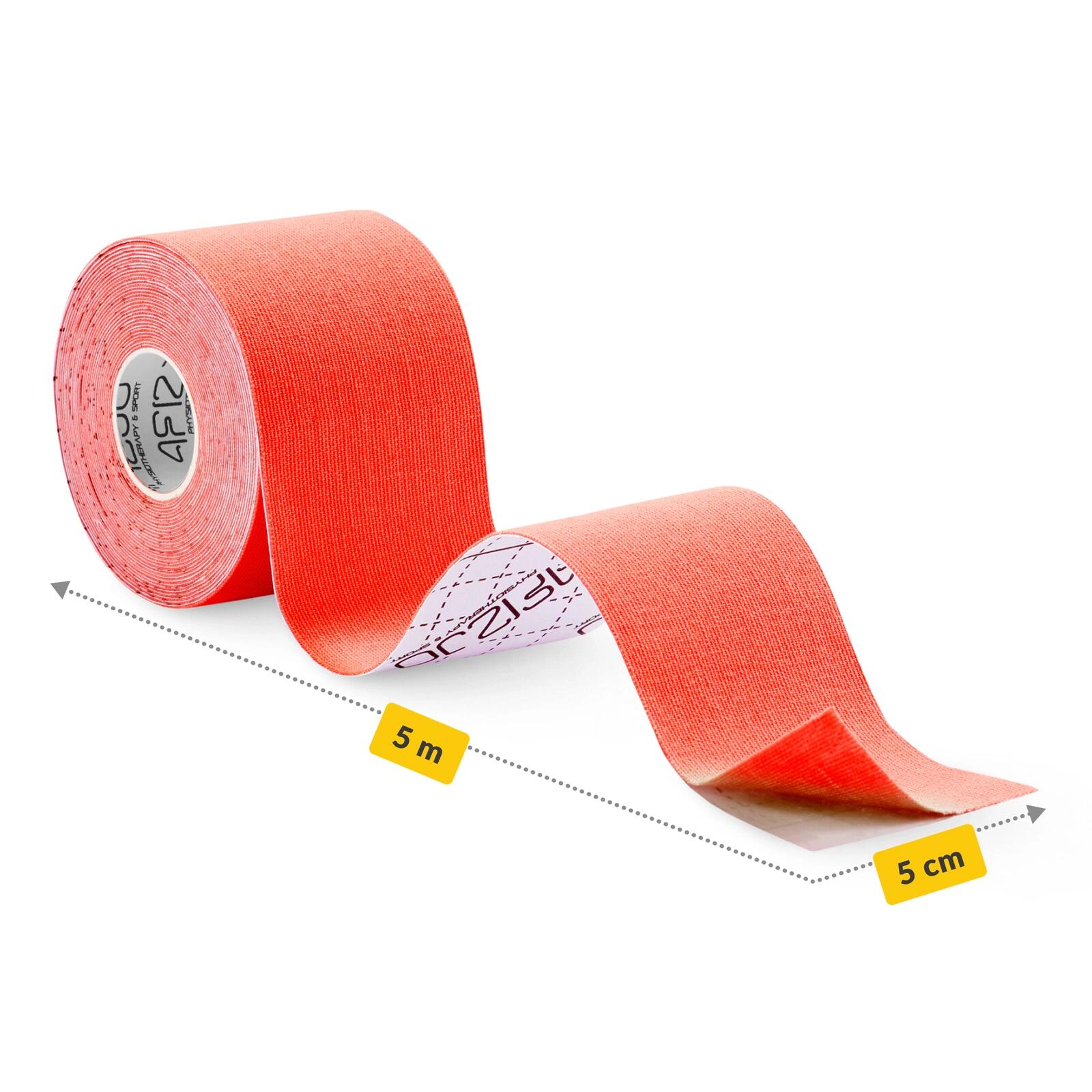 Kinesiologie Tape 5 cm x 5 m Physiotape Wasserfest Sporttape 4FIZJO 7/7