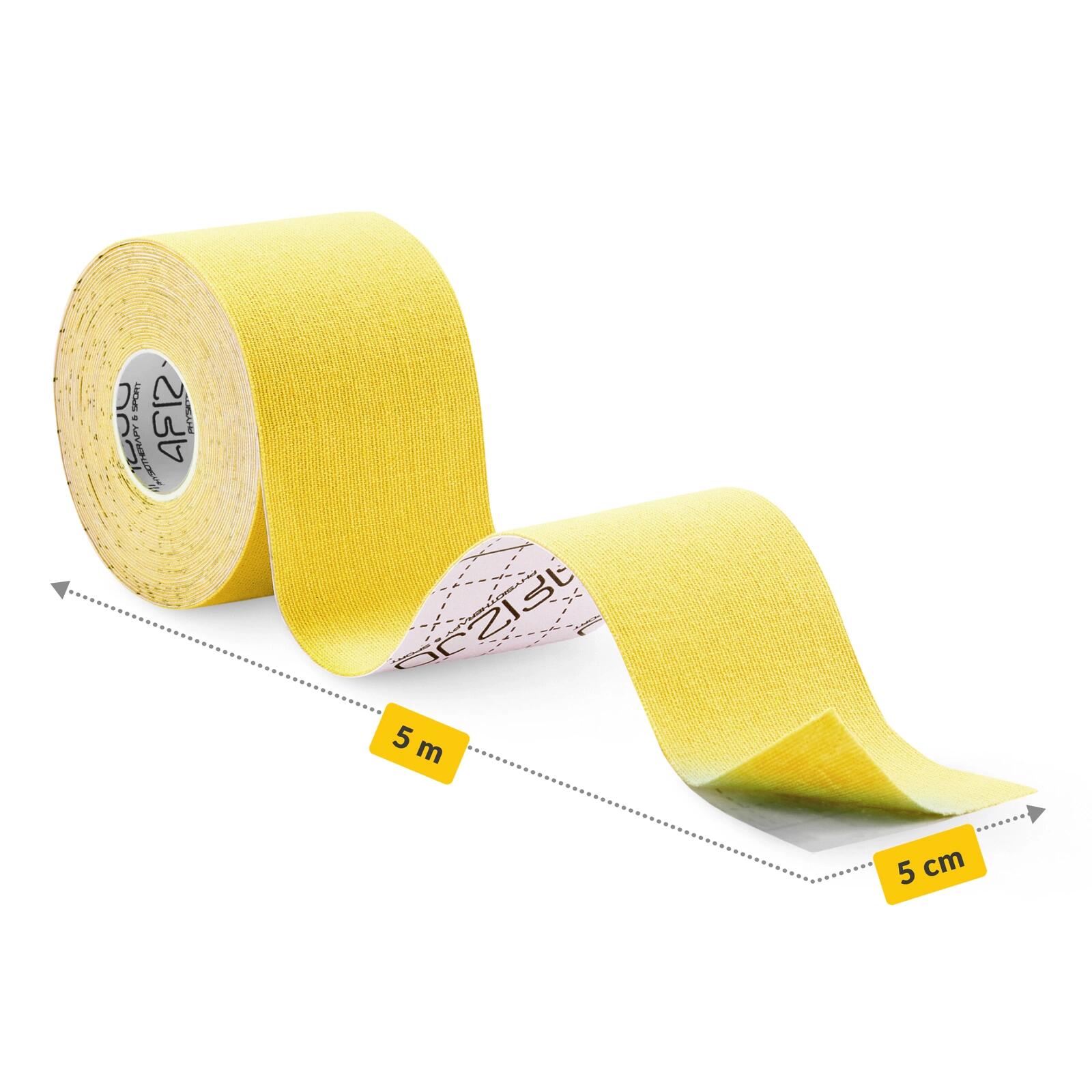 Taśma do tejpingu ciała i stabilizacji 4FIZJO 5 cm x 5 m 7/7