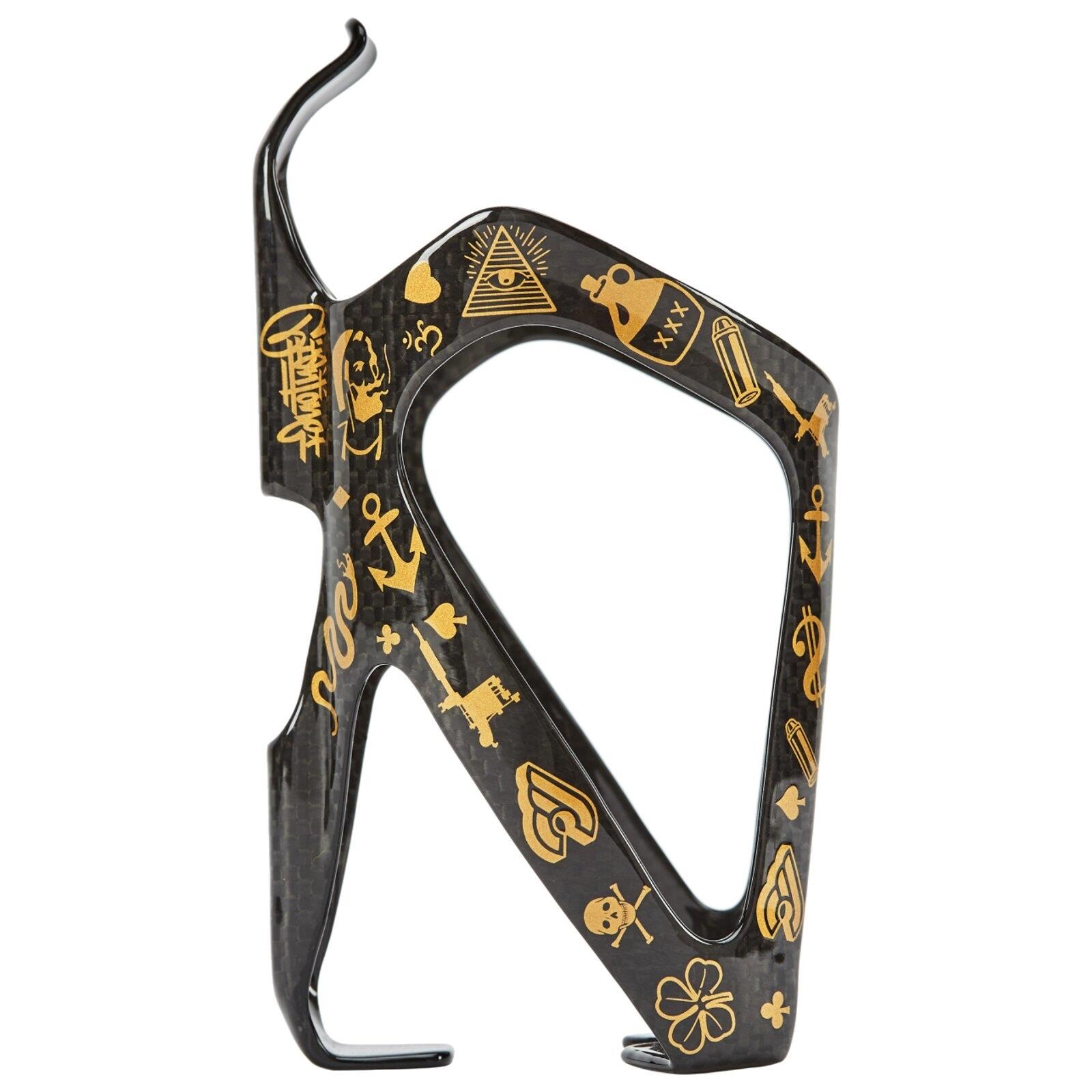Portabidones Cinelli Mike Giant Gold Carbon 2/3