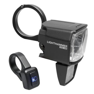 Trelock Lighthammer LS 890-HB E-B 12V DC 100 Lux Scheinwerfer