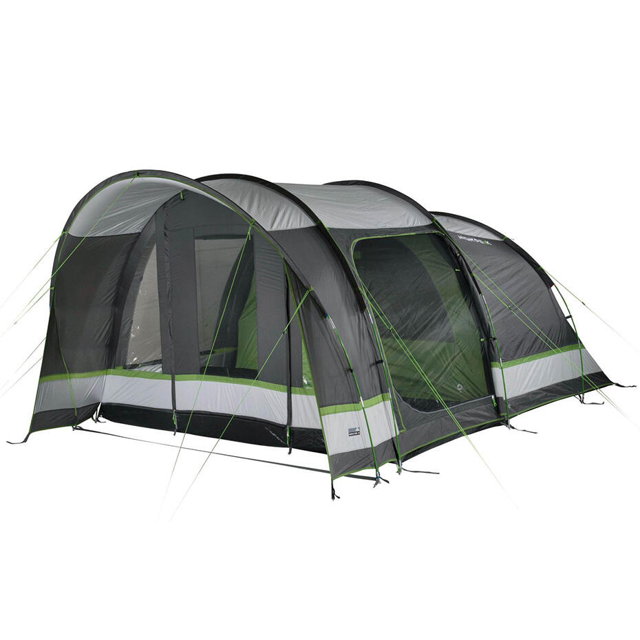 Familienzelt Brixen 5.0 light grey-dark grey-green 3/8