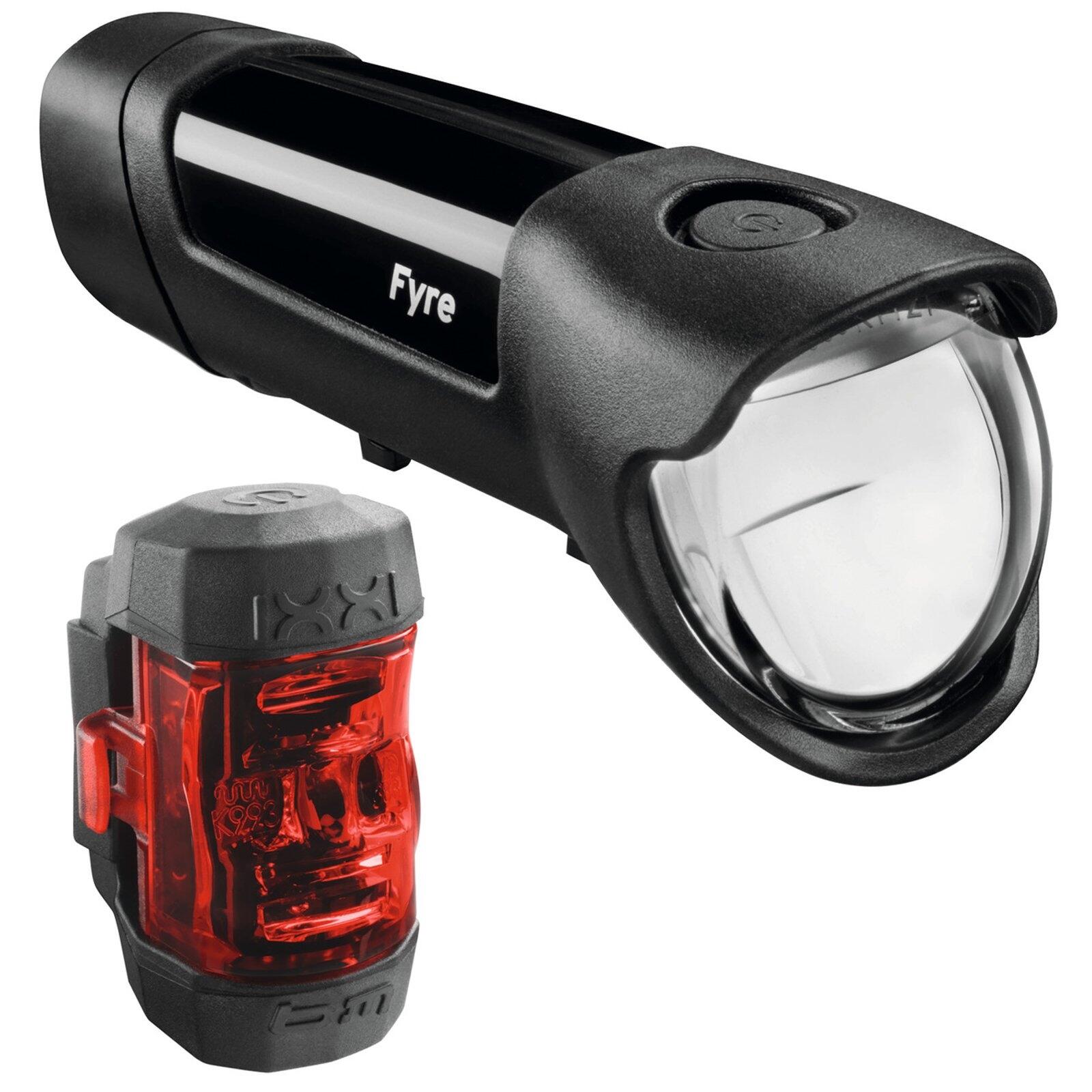 BUSCH + MÜLLER usb koplamp en achterlicht Busch & Müller FYRE IXXI 383