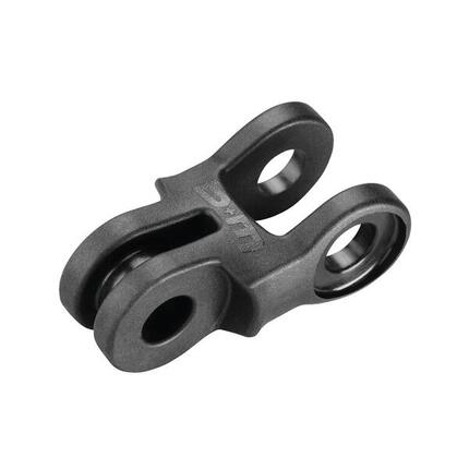 Busch + Müller adapter voor voorlamp 30 mm zwart