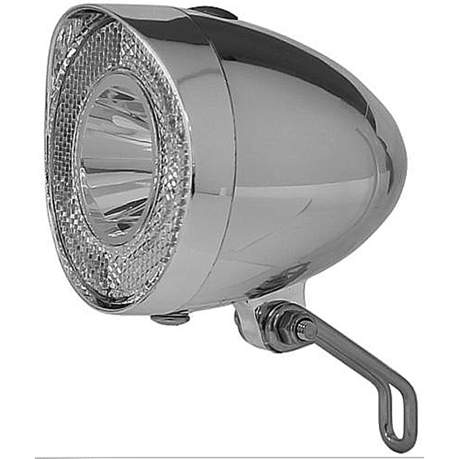 MARWI koplamp UN-4915 Retro batterij 20 lux chroom