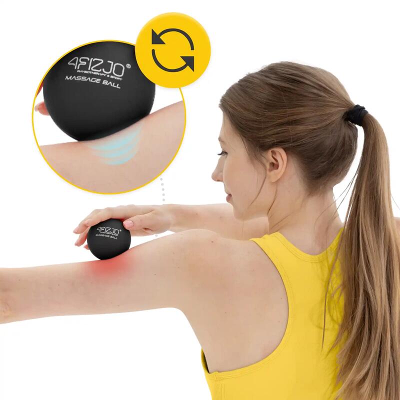 Masážní míček na uvolnění fascií MASSAGE BALL 4FIZJO