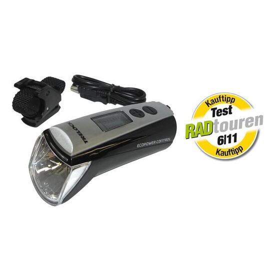 Éclairage avant LED à batterie Trelock Control ion 70 LS950