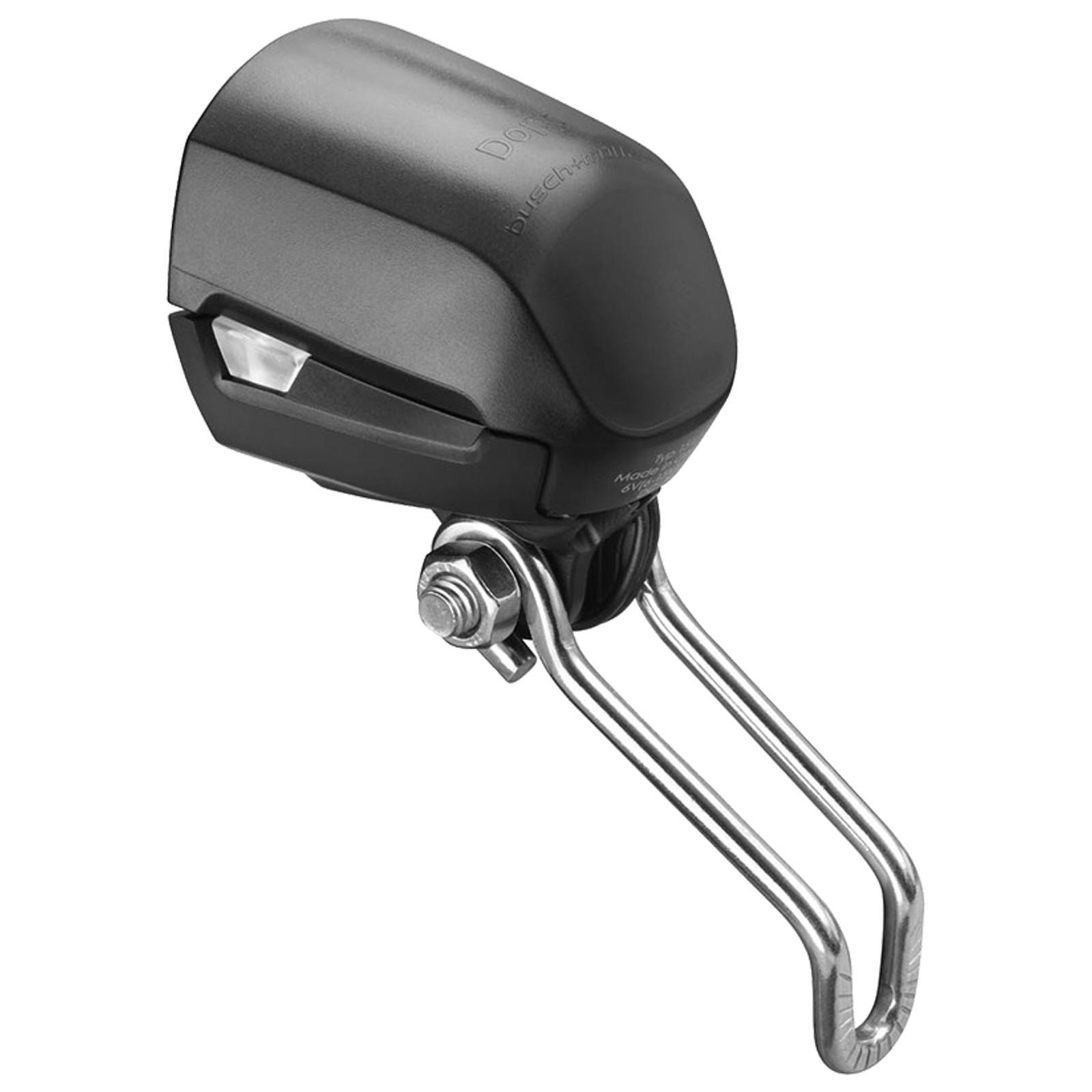 Busch & Muller Fareo Dopp-E farol dianteiro para e-bike preto-prateado 2/4