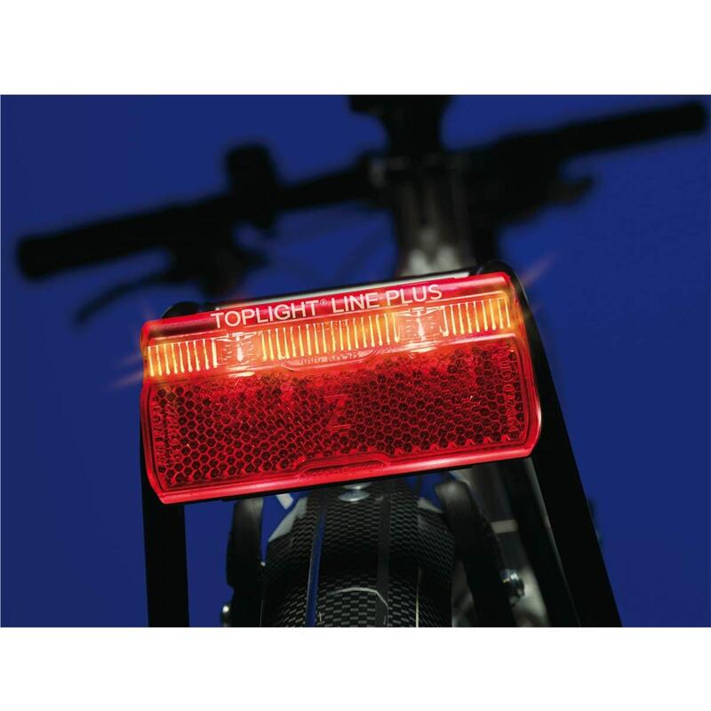Feu Arrière Busch + Müller Toplight Line Plus avec Dynamo 80mm