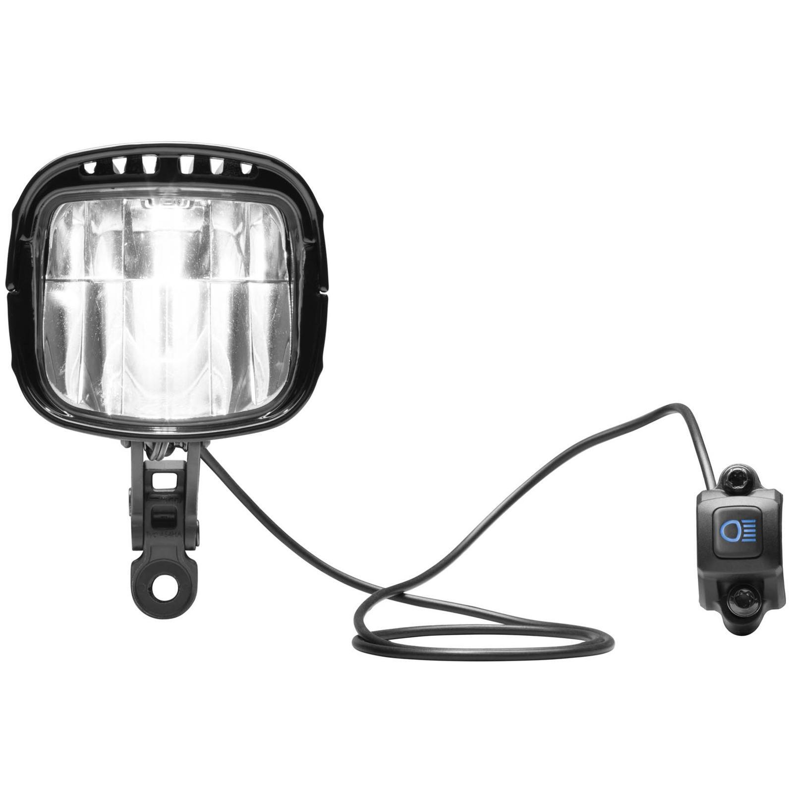 Phare Lumotec IQ-XL High Beam pour vélo électrique - 120/170 Lux - noir 2/6