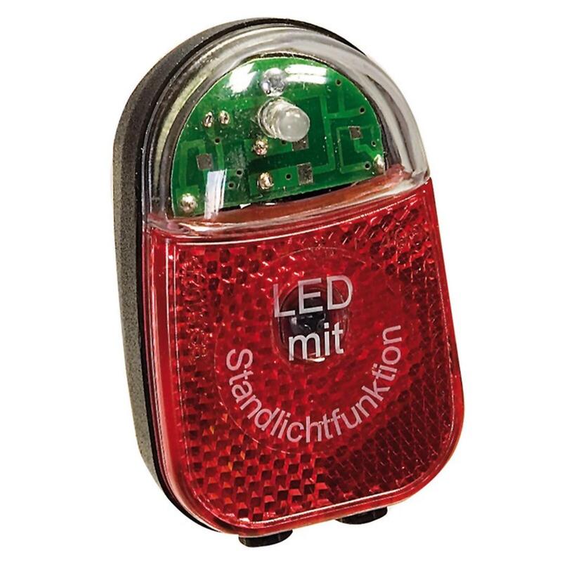 Éclairage vélo arrière led avec lumière de positionnement dynamo Buchel Beetle