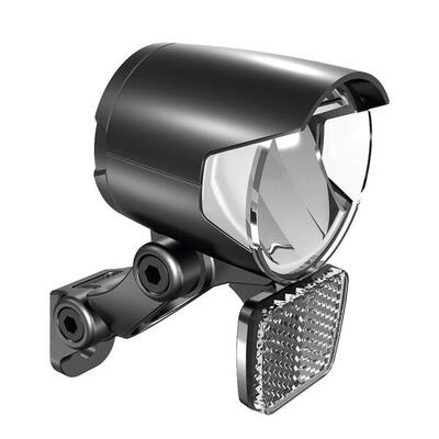 Herrmans Frontscheinwerfer H-Black MR4 D Dynamo. schwarz. on/off Standlicht