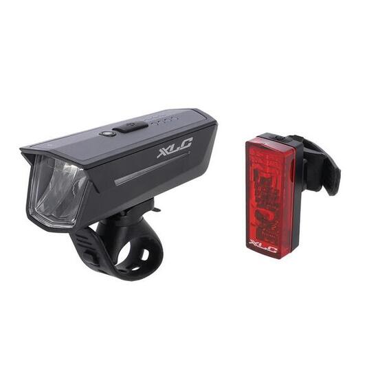 Zestaw oświetlenia rowerowego Led XLC CL-S25 Proxima Pro USB